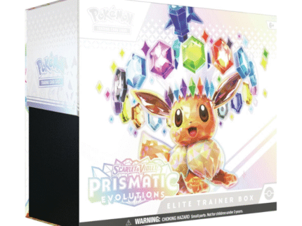Pokemon Scarlet and Violet 8.5 Prismatic Evolutions Elite Trainer 10 Box Case
