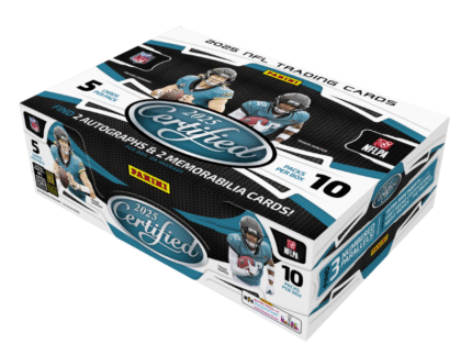 2025 Panini Certified Football Hobby 16 Box Case